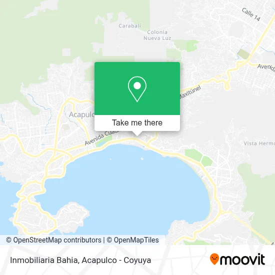 Inmobiliaria Bahia map