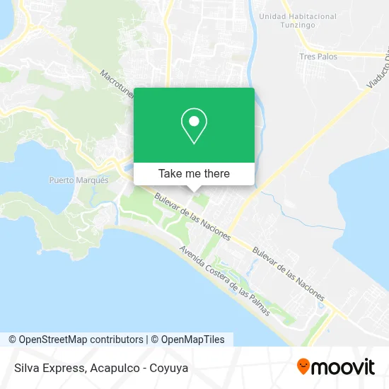 Silva Express map