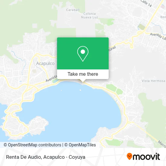 Renta De Audio map