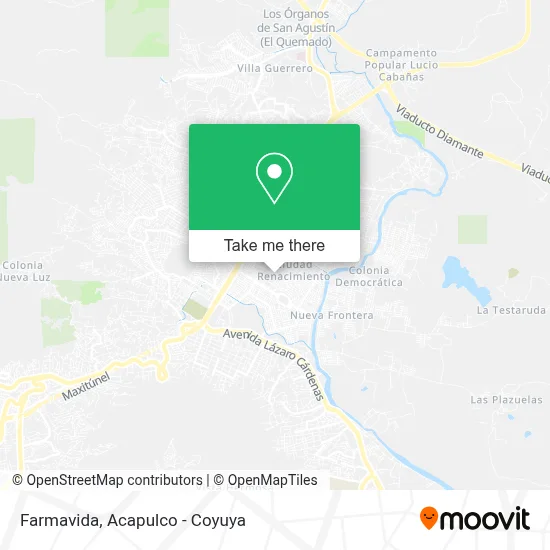 Farmavida map