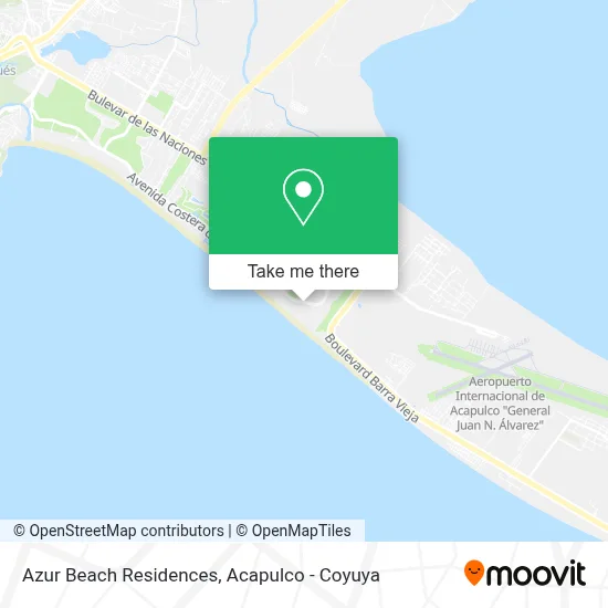 Azur Beach Residences map