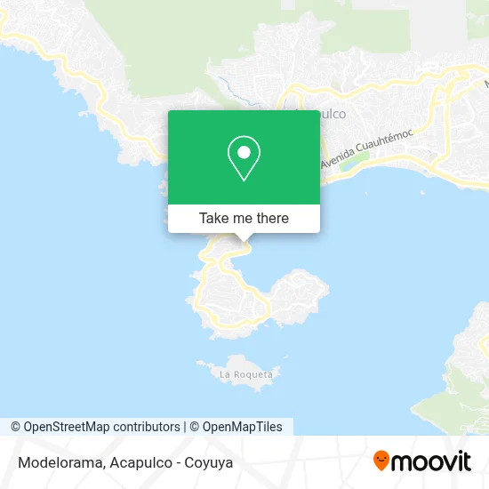 Modelorama map
