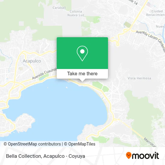 Bella Collection map