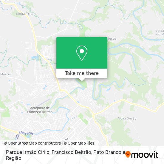 Parque Irmão Cirilo map