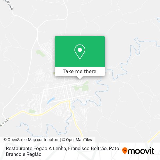 Restaurante Fogão A Lenha map