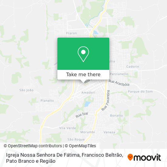 Igreja Nossa Senhora De Fátima map
