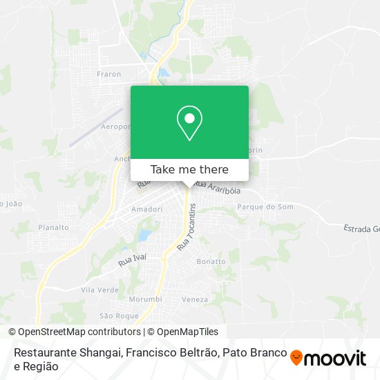 Restaurante Shangai map