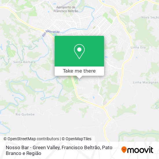Nosso Bar - Green Valley map