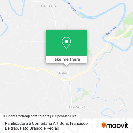 Panificadora e Confeitaria Art Bom map