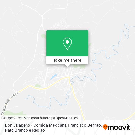 Don Jalapeño - Comida Mexicana map