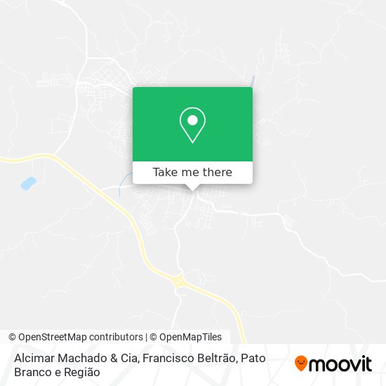 Alcimar Machado & Cia map