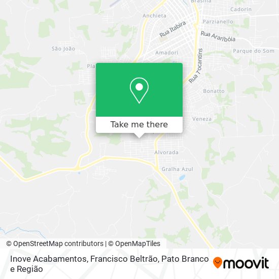 Inove Acabamentos map