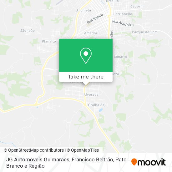 JG Automóveis Guimaraes map