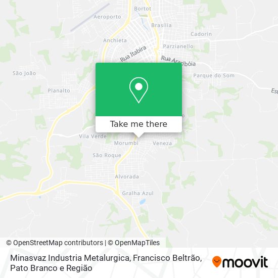 Minasvaz Industria Metalurgica map
