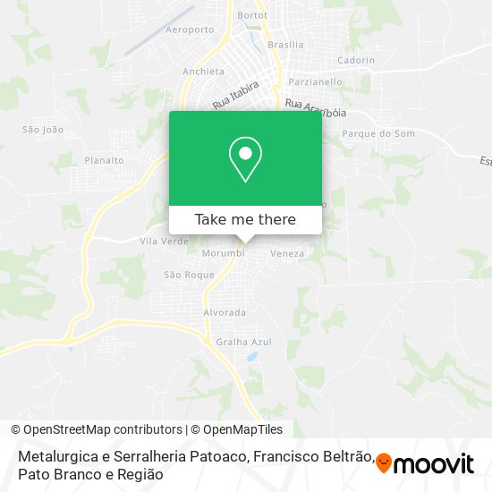 Metalurgica e Serralheria Patoaco map
