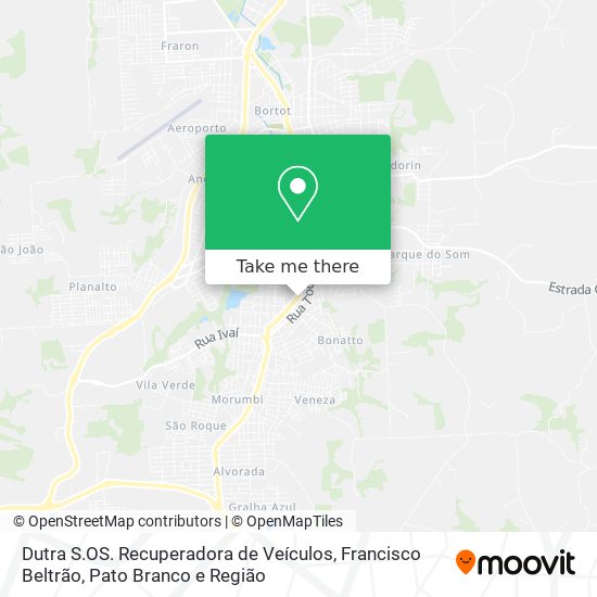 Dutra S.OS. Recuperadora de Veículos map