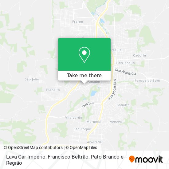 Lava Car Império map