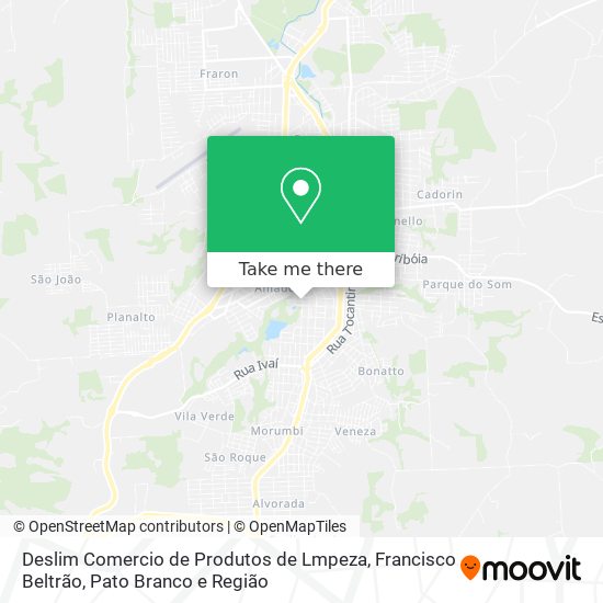 Deslim Comercio de Produtos de Lmpeza map