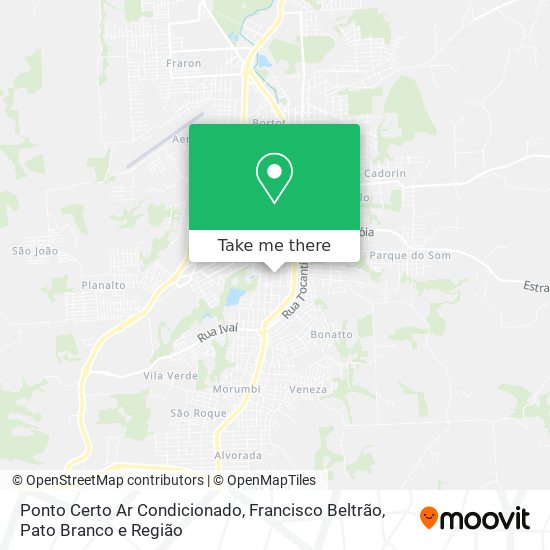 Ponto Certo Ar Condicionado map