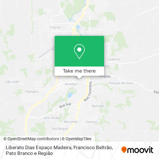 Liberato Dias Espaço Madeira map