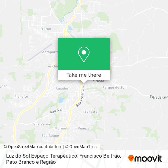 Luz do Sol Espaço Terapêutico map