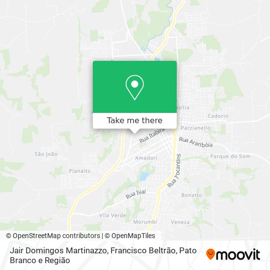 Jair Domingos Martinazzo map