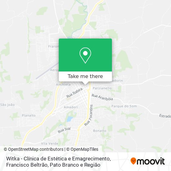 Witka - Clínica de Estética e Emagrecimento map