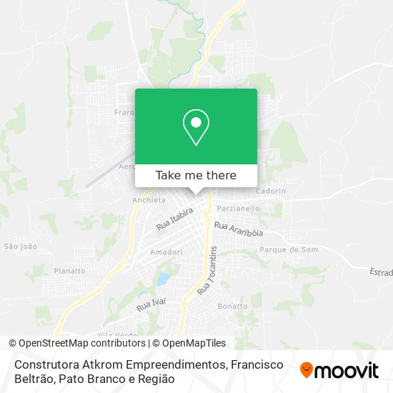 Construtora Atkrom Empreendimentos map