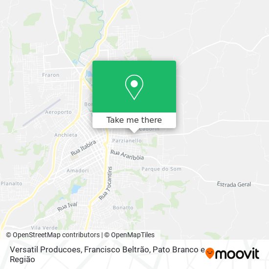 Versatil Producoes map