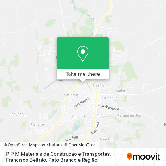 P P M Materiais de Construcao e Transportes map