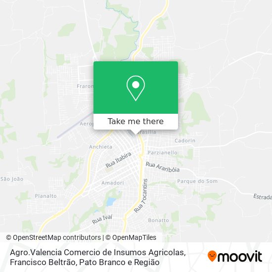 Agro.Valencia Comercio de Insumos Agricolas map