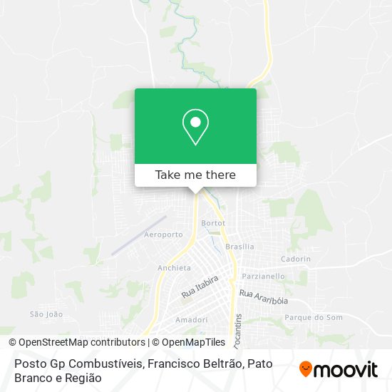 Posto Gp Combustíveis map