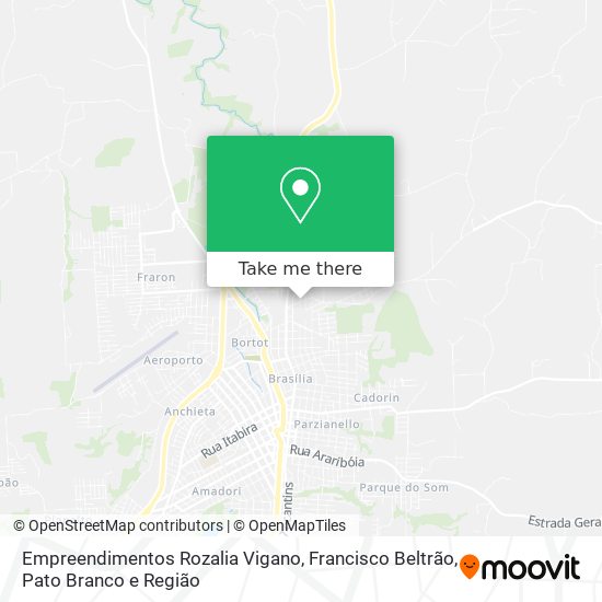 Empreendimentos Rozalia Vigano map