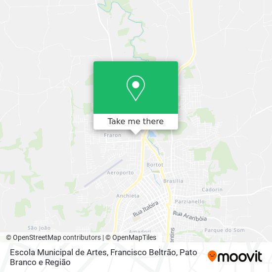 Escola Municipal de Artes map