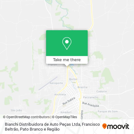 Bianchi Distribuidora de Auto Peças Ltda map