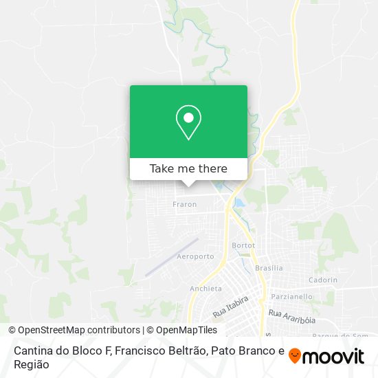 Cantina do Bloco F map