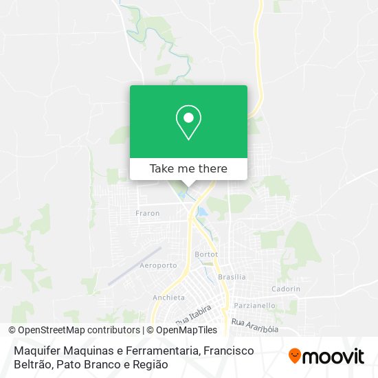Maquifer Maquinas e Ferramentaria map