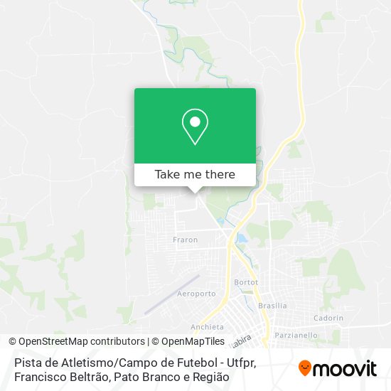 Pista de Atletismo / Campo de Futebol - Utfpr map