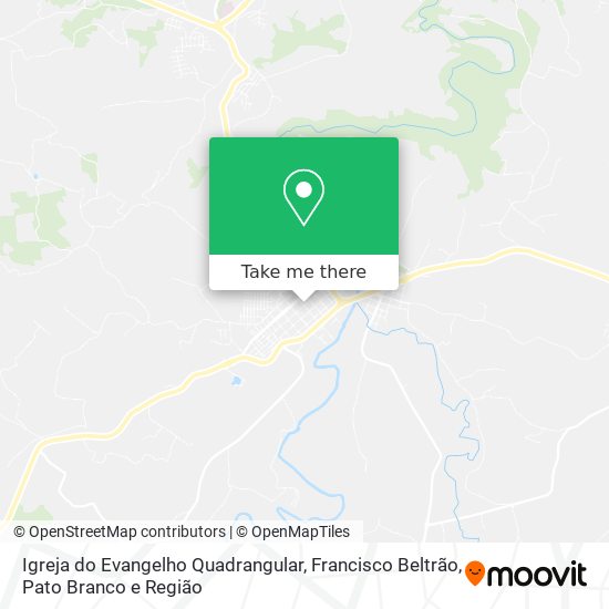 Igreja do Evangelho Quadrangular map
