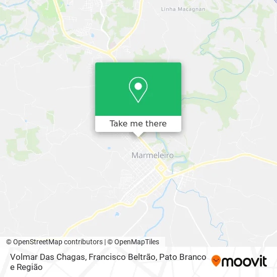 Volmar Das Chagas map