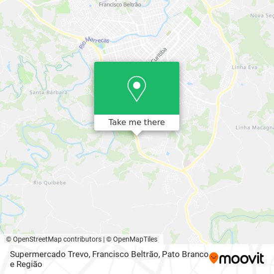Supermercado Trevo map