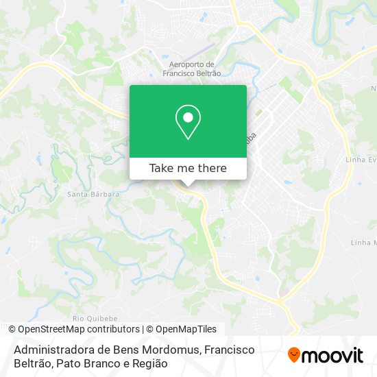Administradora de Bens Mordomus map