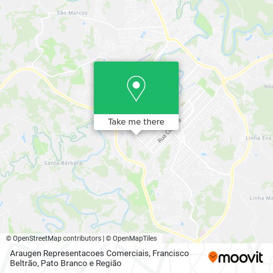 Araugen Representacoes Comerciais map
