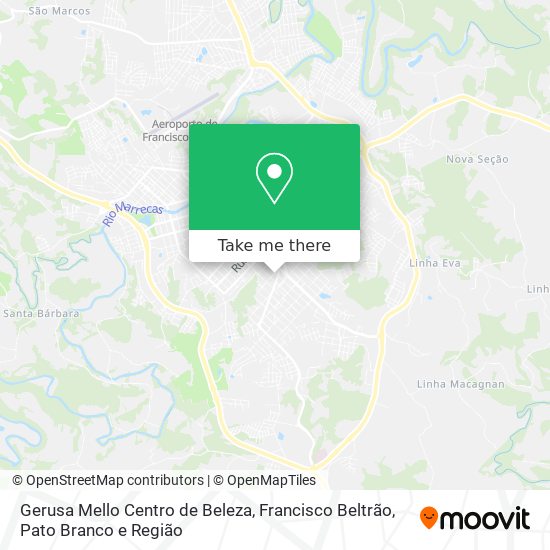 Gerusa Mello Centro de Beleza map