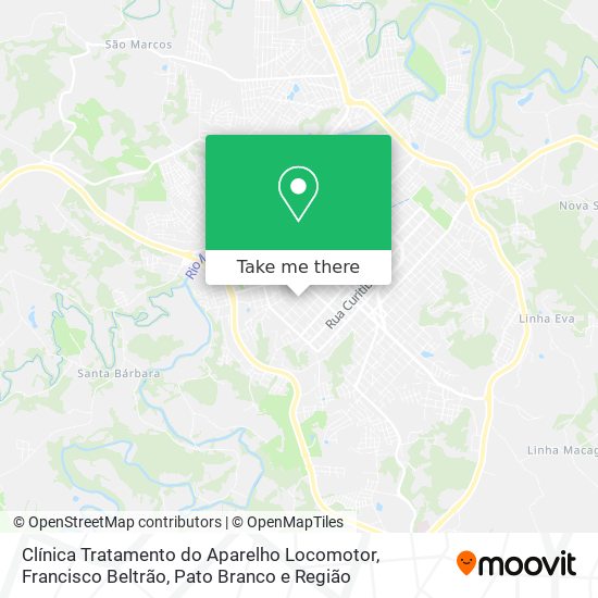 Clínica Tratamento do Aparelho Locomotor map