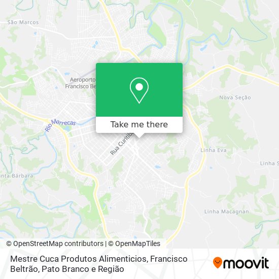 Mestre Cuca Produtos Alimenticios map