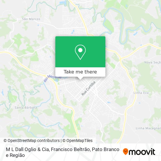 M L Dall Oglio & Cia map
