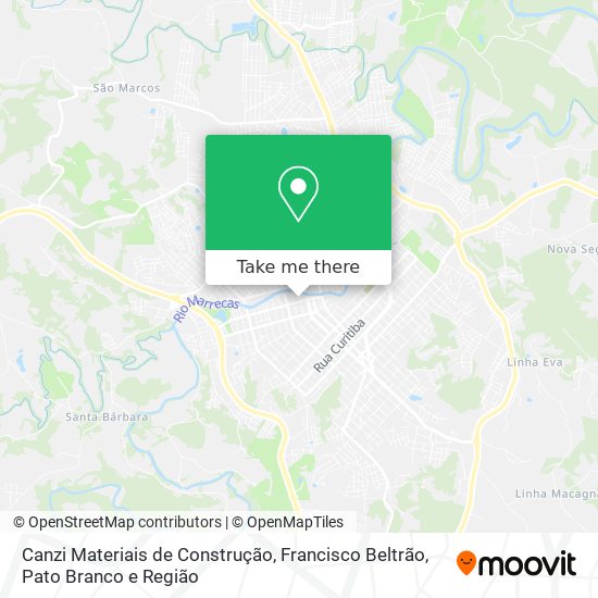 Canzi Materiais de Construção map