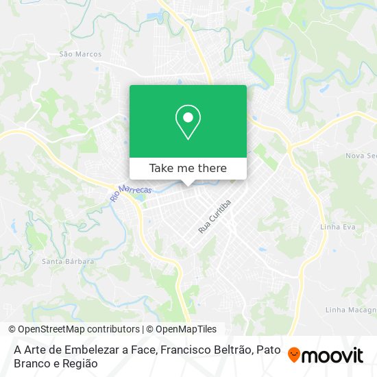 A Arte de Embelezar a Face map