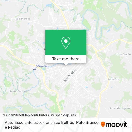 Auto Escola Beltrão map